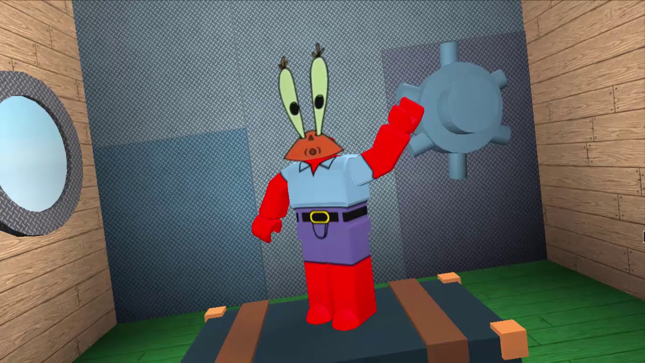 Mr Krabs Roblox Dance Youtube - roblox mr krabbs