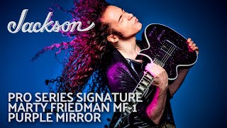 Marty Friedman Unleashes His Pro Series Signature MF-1 Purple Mirror | Jackson Guitars