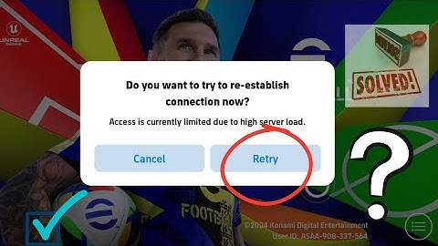 Access is currently limited due to high server load Problem Solved!!!?