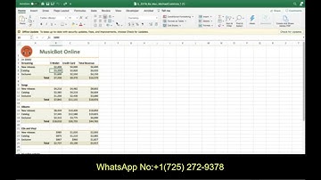 Illustrated Excel 365/2021 | Module 6: SAM Project 1a #illustratedexcel #module6 #samproject1a