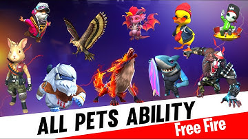 All Pets Ability In Free Fire - 2024 | Logic Gamer