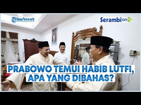 Prabowo Bertemu Habib Lutfi Dua Jam, Apa yang Dibahas?