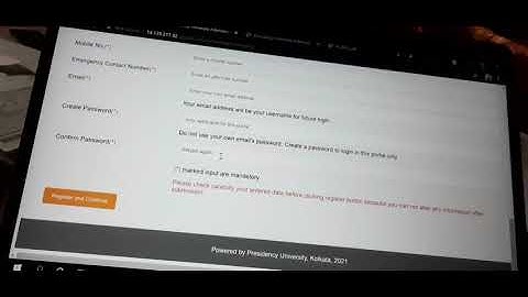 Presidency University PG Admission, form fillup 2021.Presidency University Form Fillup 2021