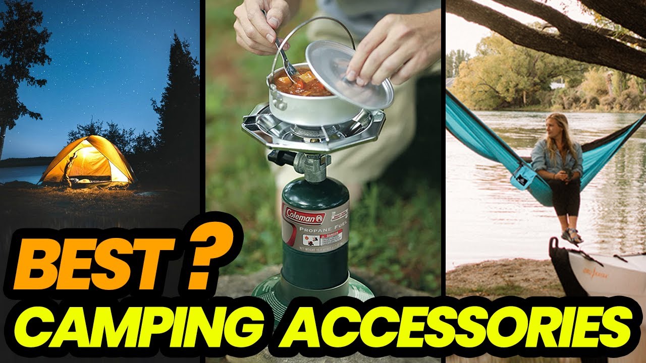 10 accessoires de camping top confort