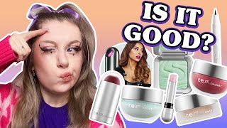 r.e.m. beauty MEGA HAUL - Unboxing, Testing & Experimenting with Ariana Grande's Makeup Line! 🌙✨