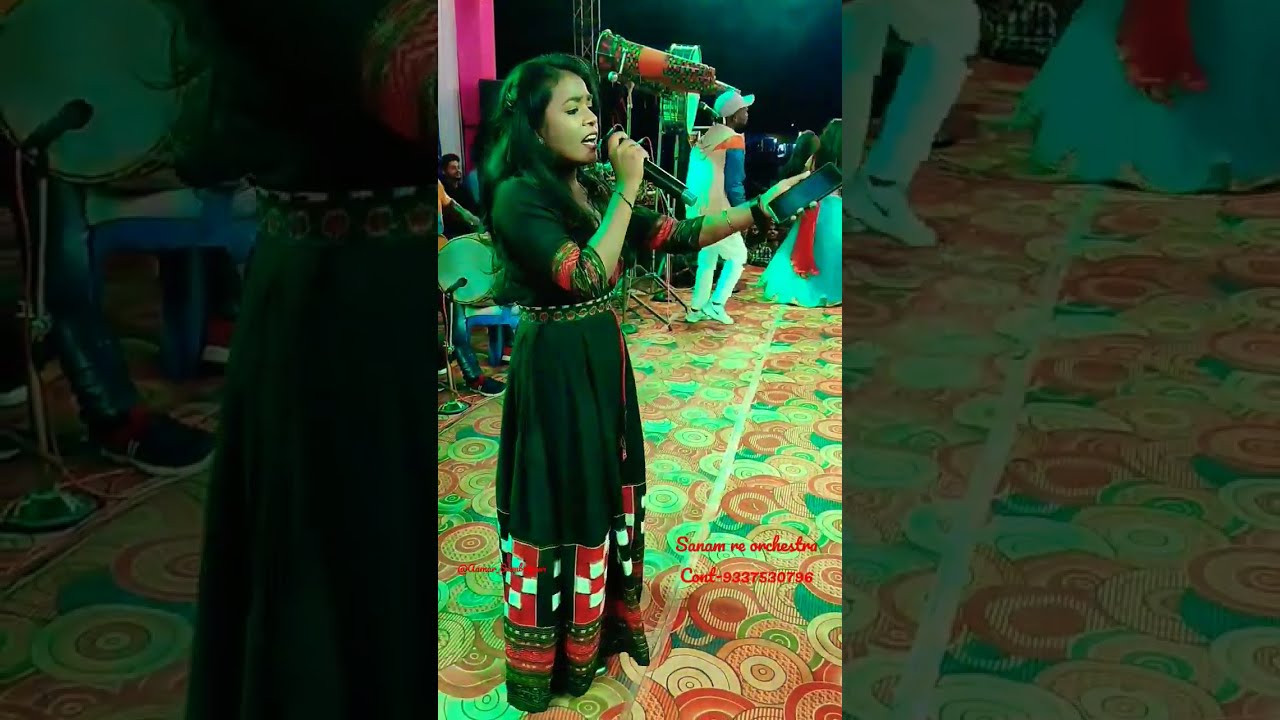Kundal  manbi In orchestra  sambalpuri  singer  kundalkchura  manbi  youtube  sambalpurisong