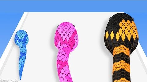 🐍SNAKE RUN RACE MOBILE GAMEPLAY | SNAKE RUN 3D