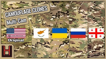 Not All Multicam is The Same... Even the Ones That Are | Cyprus, Ukraine, Russia and Georgian Clones