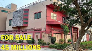 45 Million Fully Furnished House For Sale in Gulshan e Maymar | 200 Sq yards Corner Plot for Sale