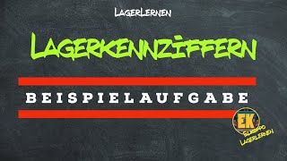 Beispielaufgabe: Lagerkennziffern