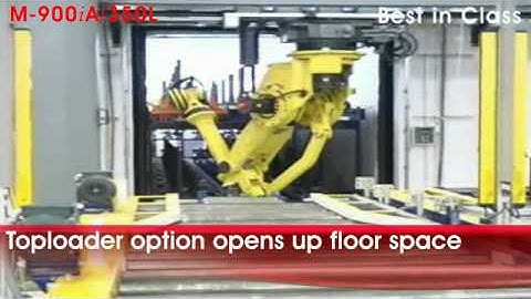 M-900iA 350/T Tractor Trailer Loading & Unloading Robot - FANUC Robot Industrial Automation
