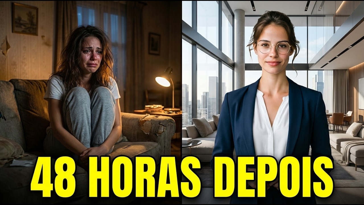 Meu Marido Rico Me Deu 48 Horas Pra Sair de Casa — Eu Saí...E Levei TUDO
