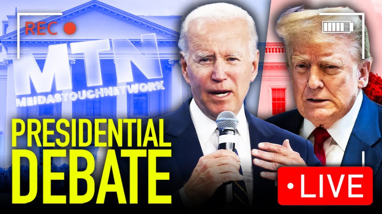LIVE: BIDEN V. TRUMP - FIRST PRESIDENTIAL DEBATE OF 2024