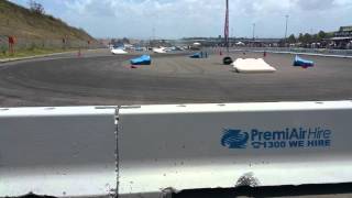 Corolla Vs Silvia (with Commodore Solo) Drift Battle