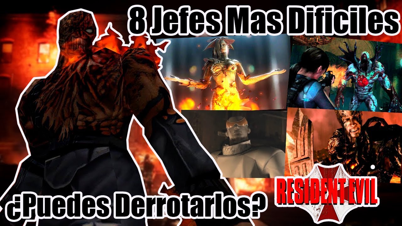 Top 8 Jefes Más Brutales de Resident Evil que Te Harán Sufrir!" - YouTube