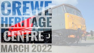 Crewe Heritage Centre - March 2022 - Ft. Class 87 + 43 + 86 + Tram 🚆🚅