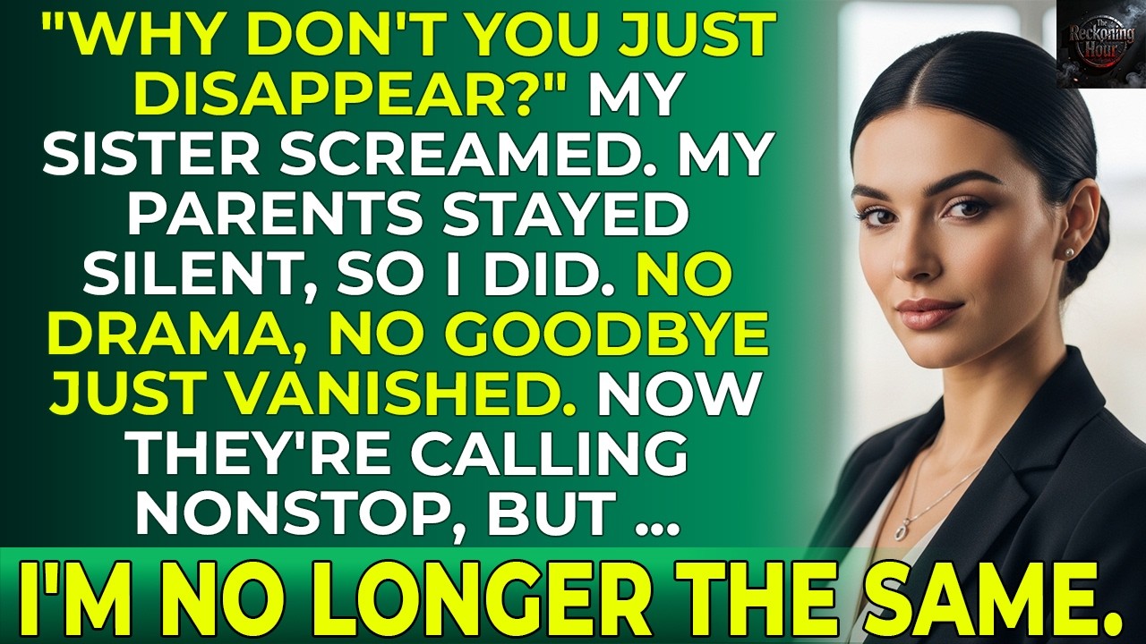 My Parents Backed My Sister When She Screamed I Ruined Their Lives. I Left. This Morning—14 Calls.