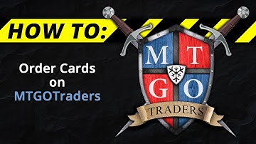 How to: Ordering Cards on MTGOTraders