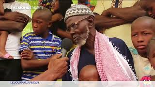 Mamoudou Gassama applaudi par sa famille au Mali