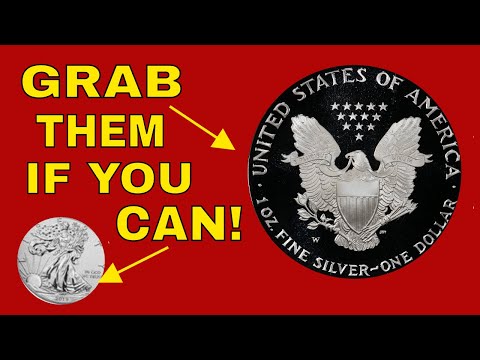 Super rare american eagle you should know about! 1995 W and 2009 S Silver Eagles to look for!