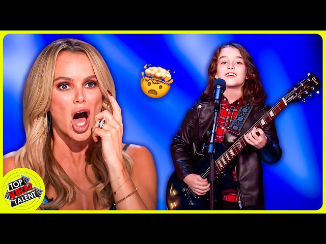 YOUNGEST Musicians SHOCK Judges On BGT 😲 class=