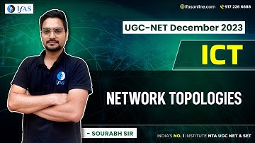 Network Topologies in Computer Network | UGC NET Paper1 December 2023 | IFAS