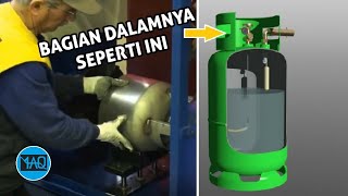 Mungkin Belum Pernah Kalian Lihat! Beginilah Proses Pembuatan Tabung Gas LPG dan Cara Kerjanya