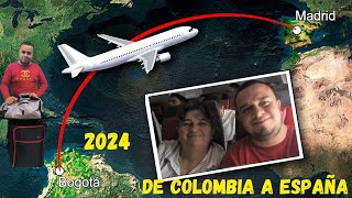 Viajando de Colombia a Madrid 2024 con Iberia