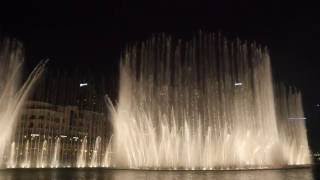The Dubai Fountain: 