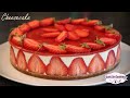 Recette de cheesecake  la fraise