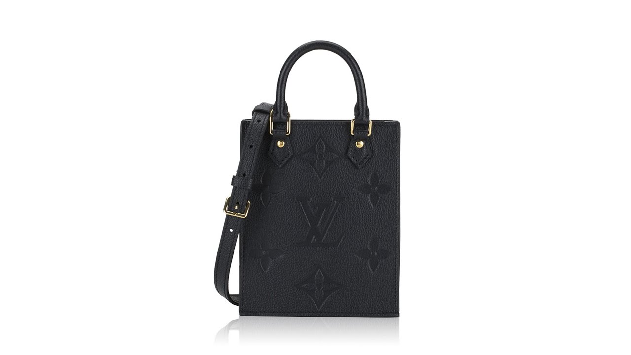 Louis Vuitton Giant Monogram Empreinte Petit Sac Plat Handbag