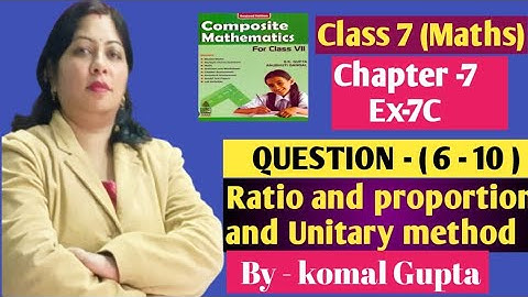 Ex- 7C Q.(6-10) class 7th SChand new learning composite mathematics self practice