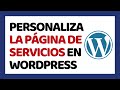 Cómo Personalizar la Página de Servicios en WordPress ✅ Tema Astra ✅ CURSO DE WORDPRESS Y CHATGPT #8