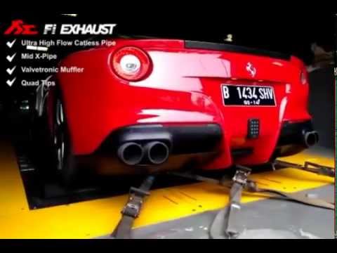 Ferrari F12 Berlinetta Valvetronic Exhaust System , Fi,Exhaust