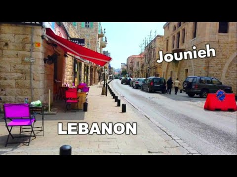 Walk in Jounieh the old town/ LEBANON, جونية سوق القديم, لبنان