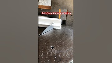 ASMR Aluminum Cutting & Assembly #asmr #aluminumcutting #trending #viral #shorts