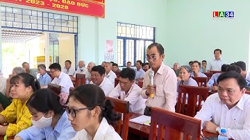 Đại biểu Quốc hội tiếp xúc cử tri huyện Thạnh Hoá I LONG AN TV