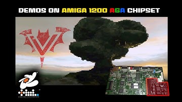 Amiga Vampire 1200 AGA TBL Ocean Machine DEMO on Gold Core 2.12