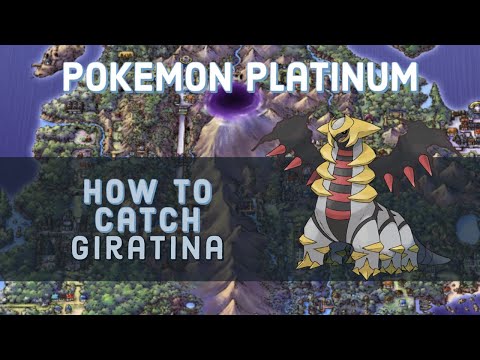 Pokemon Platinum How To Catch Giratinadistortion World Guide