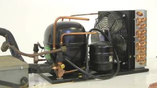 How to install a condensing unit with Danfoss