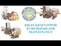 Kisankraft HTP 80 spray pump repair, service and maintenance. explanation telugu 📱 9652534358