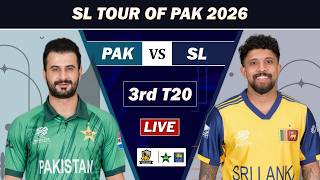 PAKISTAN vs SRI LANKA 3rd T20 MATCH SCORE & COMMENTARY | PAK vs SL LIVE MATCH