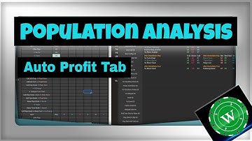 Population Analysis Sheet - Auto Profit Tab - www.pokerweasel.com