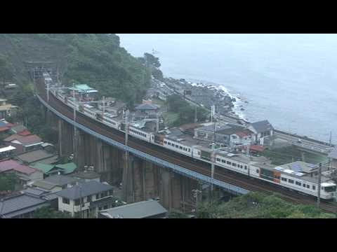 石橋鉄橋（早川－根府川）2009.7.5
