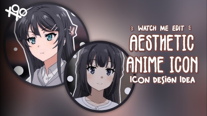 anime aesthetic icon