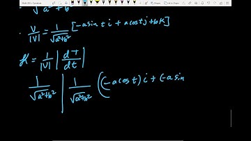 Curvature & Normal Vector of a Curve