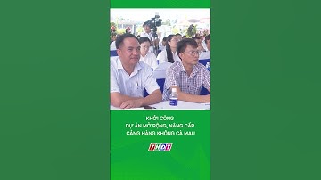 Khởi công dự án mở rộng, nâng cấp Cảng hàng không Cà Mau #nongnghiepmientay