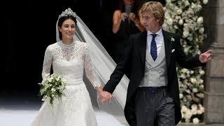 Alessandra de Osma wore the Floral diadem as she married Prince Christian of Hanover