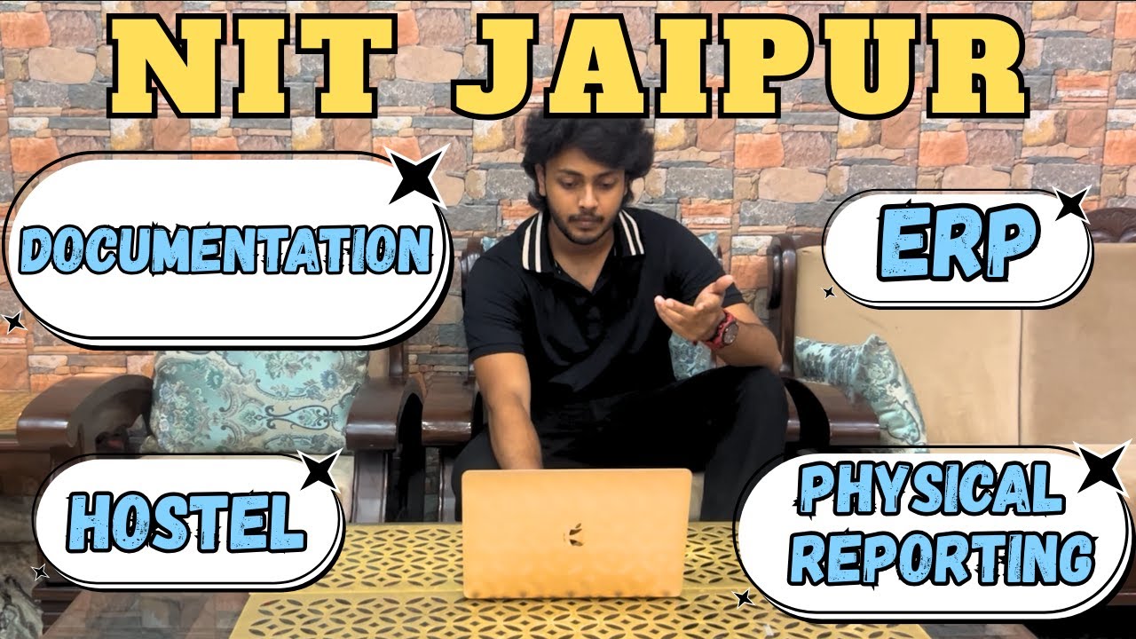 PHYSICAL REPORTING|DOCUMENTATION|NIT JAIPUR|ERP|2025 - YouTube
