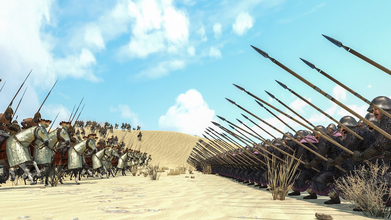 SPEAR WALL vs CAVALRY CHARGE - Mount and Blade II Bannerlord